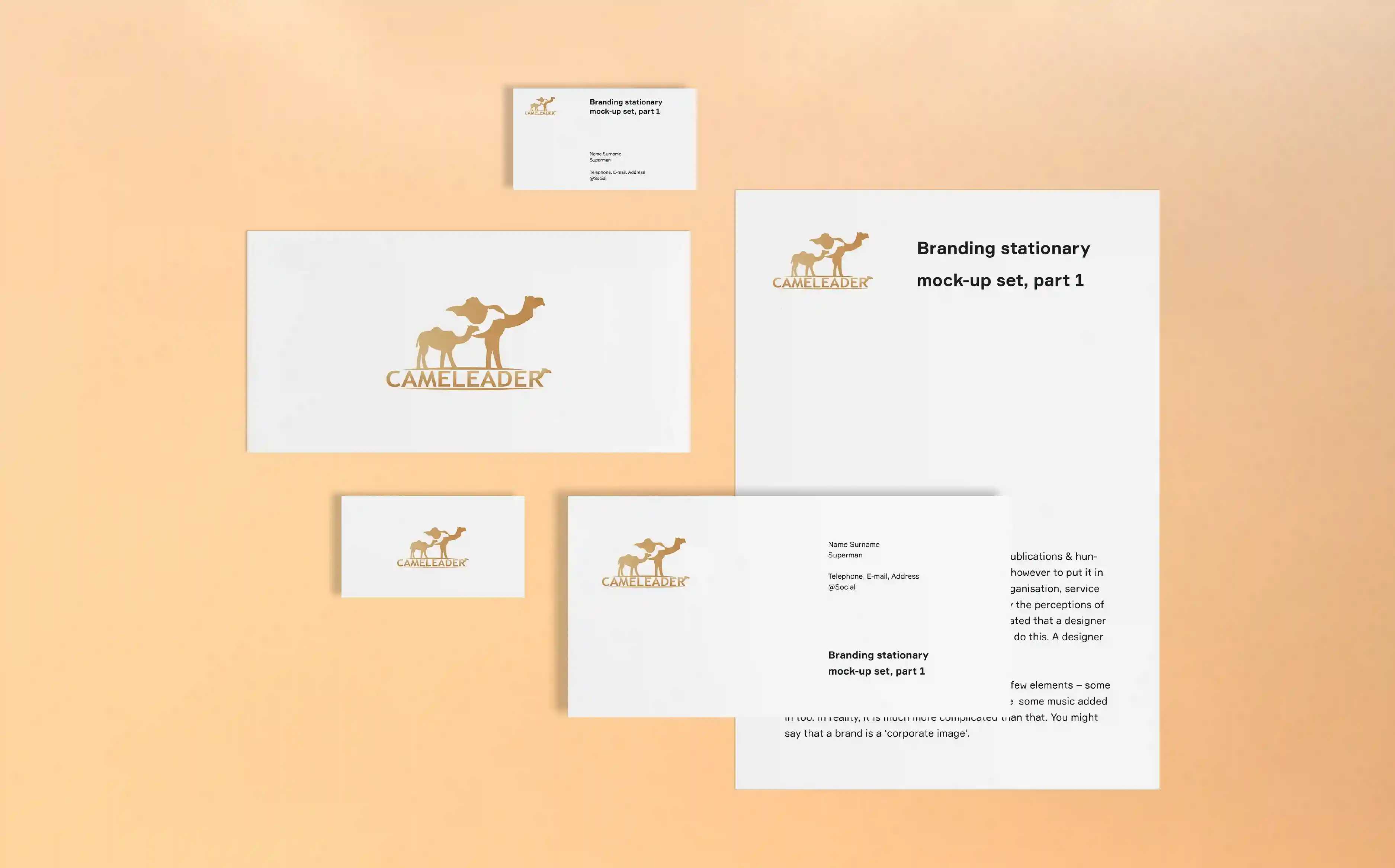 visual identity for the networking app designed exclusively for camel enthusiasts and professionals worldwide.